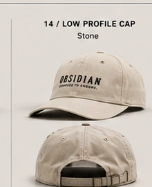 Low Profile Cap