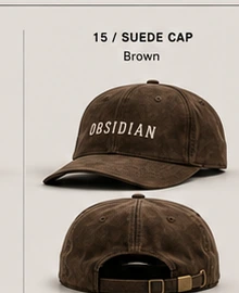 Suede Cap
