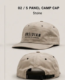 5 Panel Camp Cap