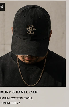 Luxury 6 Panel Cap